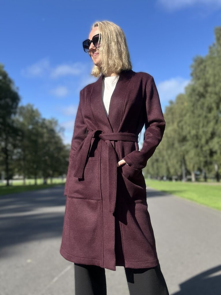 Cardigan Black With Virgin Wool - Image 2