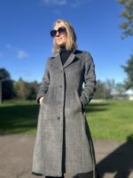 VALMIB TELLIMISEL! Hall luksuslik mantel peenvilla ja mohääriga - Image 7