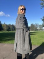 VALMIB TELLIMISEL! Hall luksuslik mantel peenvilla ja mohääriga - Image 4