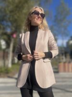 Creamy Luxurious Virgin Wool And Angora Jacket