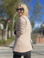 MADE TO ORDER! Creamy Luxurious Virgin Wool And Angora Jacket - Image 3