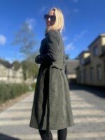 MADE TO ORDER! Green Coat With Virgin Wool and Mohair - Image 2