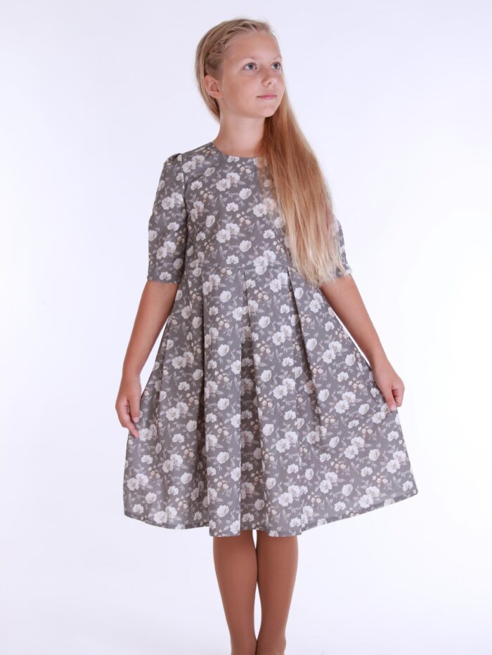 Hall kleit lilledega - Image 2