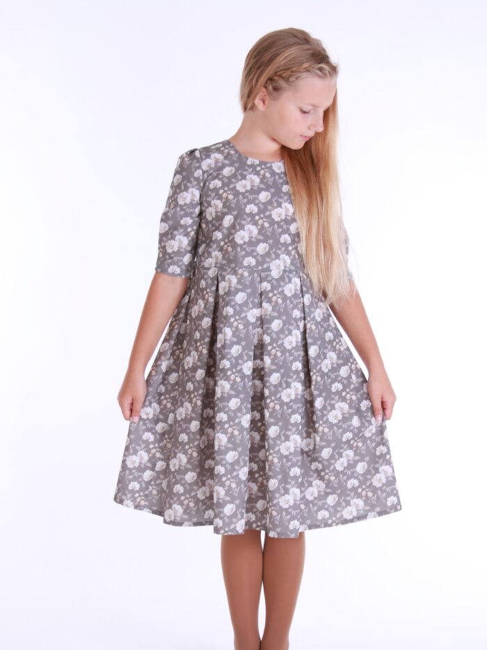 Hall kleit lilledega - Image 1