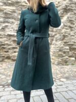 Tumeroheline talvemantel (vatiini ja eemaldatava kapuutsiga) - Image 6