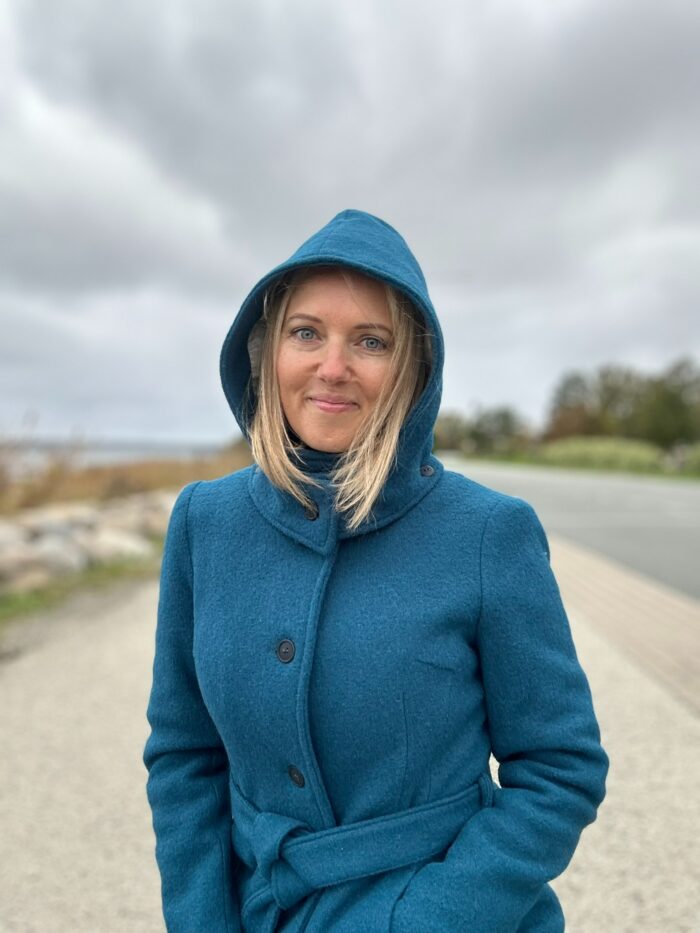 Sinine talvemantel (vatiini ja eemaldatava kapuutsiga) - Image 8