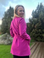 Fuksia kardigan peenvilla ja kašmiiriga - AINUEKSEMPLAR! - Image 2