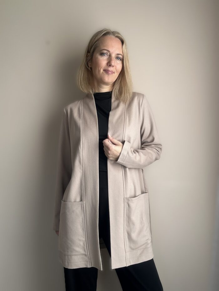 Kaamelikarva luksuslik peenvillane kardigan angooraga - Image 3