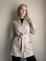 Kaamelikarva luksuslik peenvillane kardigan angooraga