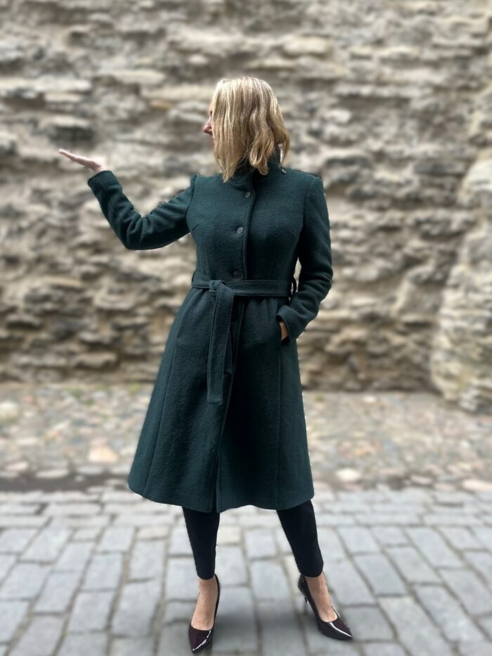 MADE TO ORDER! Dark Green Wintercoat - Image 6