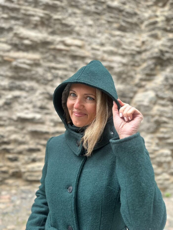 MADE TO ORDER! Dark Green Wintercoat - Image 3
