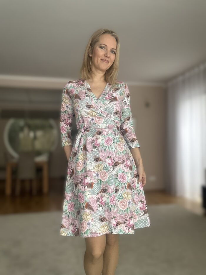 Hõlmikkleit lilled ja linnud - Image 3