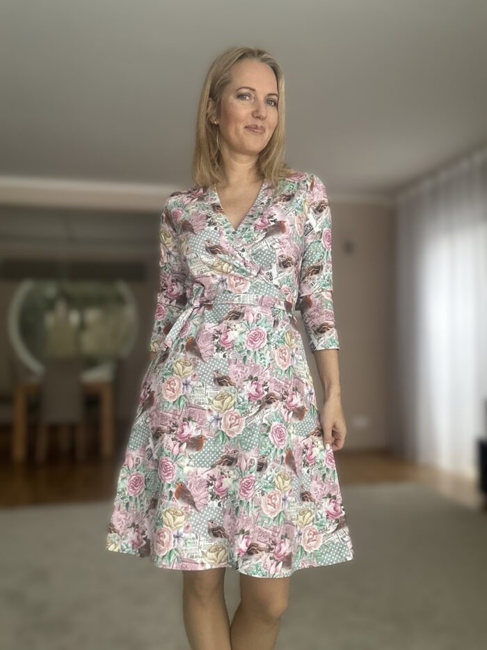 Hõlmikkleit lilled ja linnud - Image 1