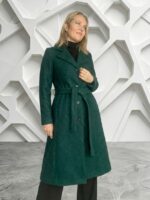 Coat Green, 100% Wool