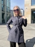 Tumesinine teksa kardigan