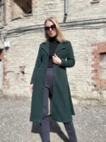 MADE TO ORDER! Coat Green, 100% Wool - Image 5