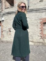 MADE TO ORDER! Coat Green, 100% Wool - Image 4