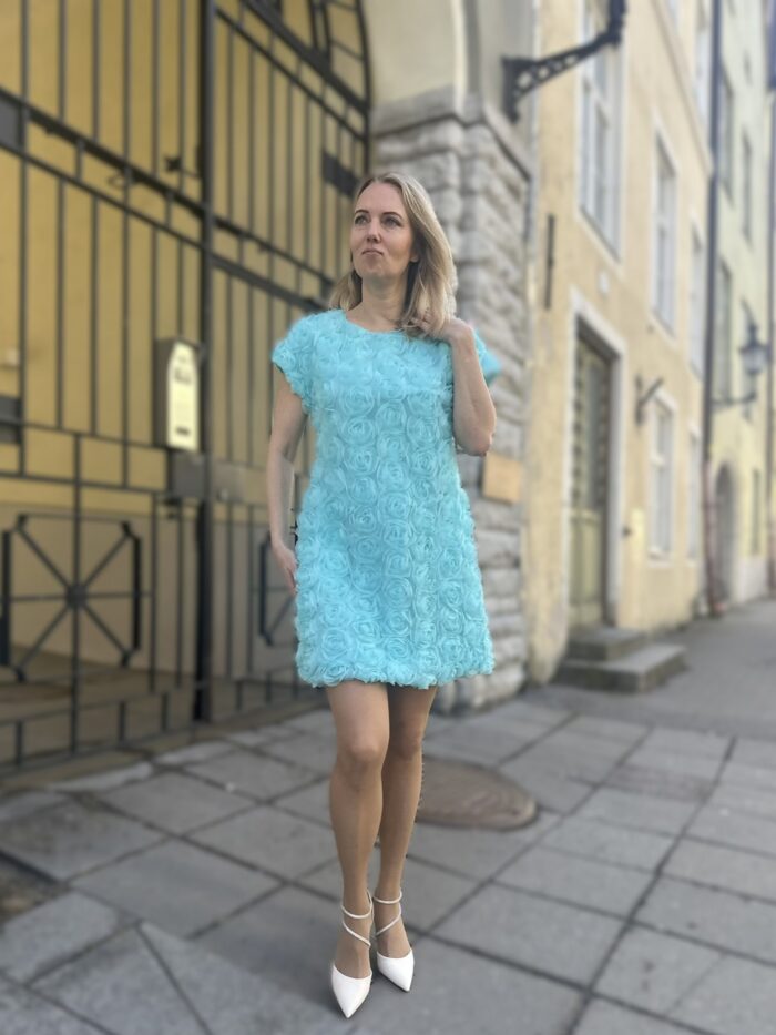 Roosiõite kleit sinine - Image 4