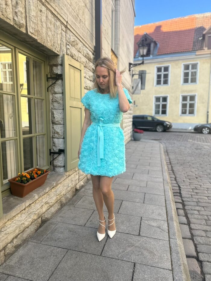 Roosiõite kleit sinine - Image 7