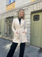 Kreemikas velvet kardigan