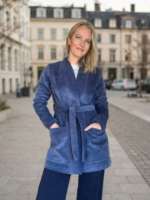 Sinine velvet kardigan