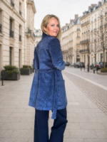 Sinine velvet kardigan - Image 3