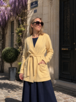 Angora Kimono Jacket YELLOW - Image 5