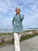 Ivory Elegant Linen Trousers - Image 5