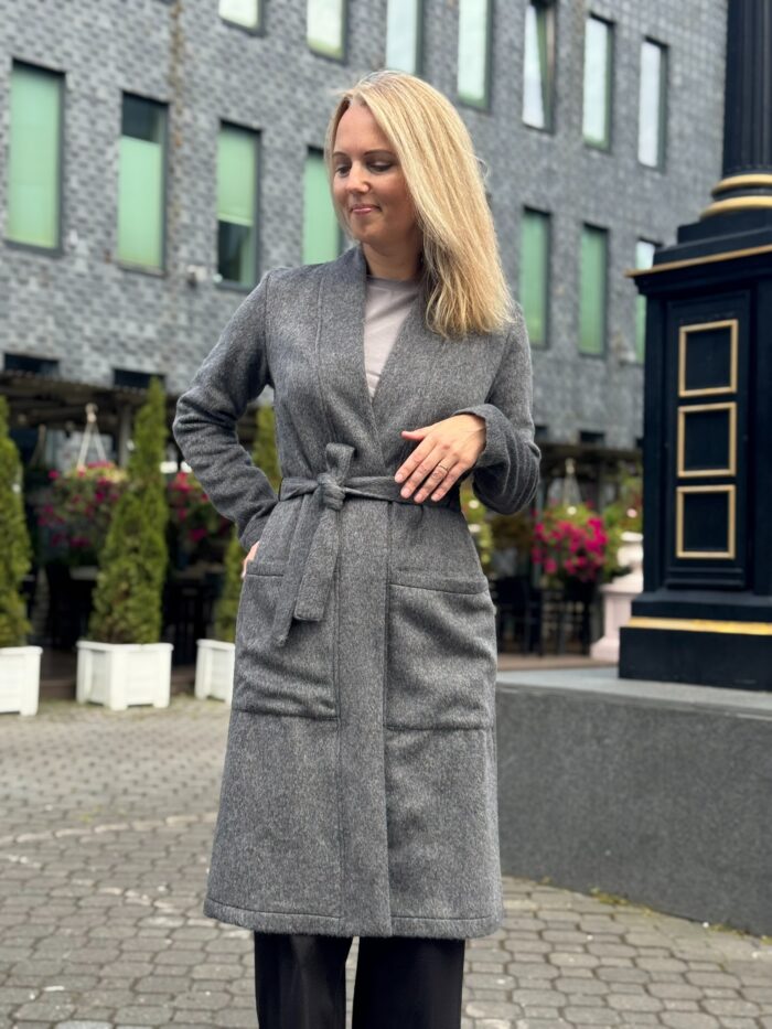 Luksuslik Mohääriga Kimono-Jakk HALL - Pilt 4