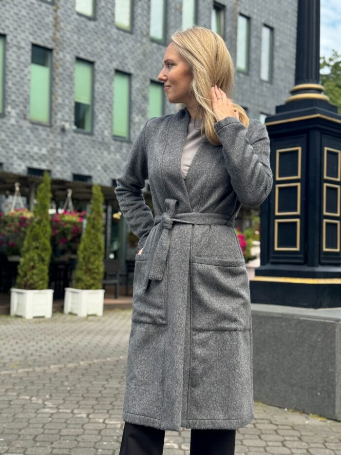 Luksuslik Mohääriga Kimono-Jakk HALL - Pilt 2