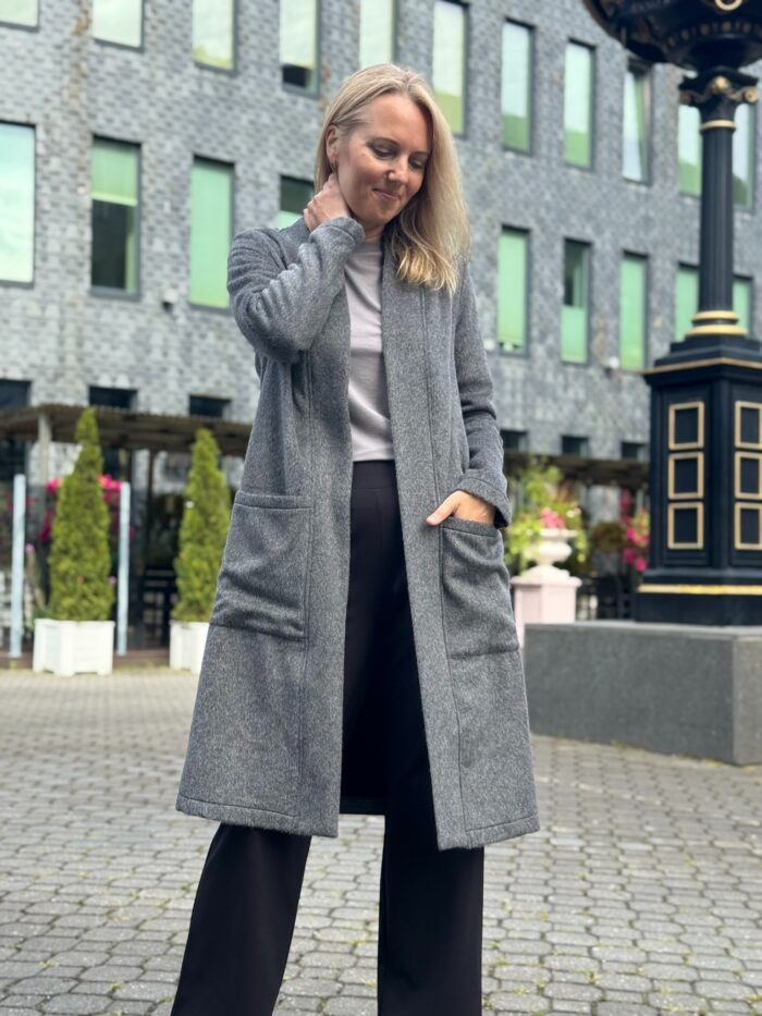 Luksuslik Mohääriga Kimono-Jakk HALL - Pilt 3